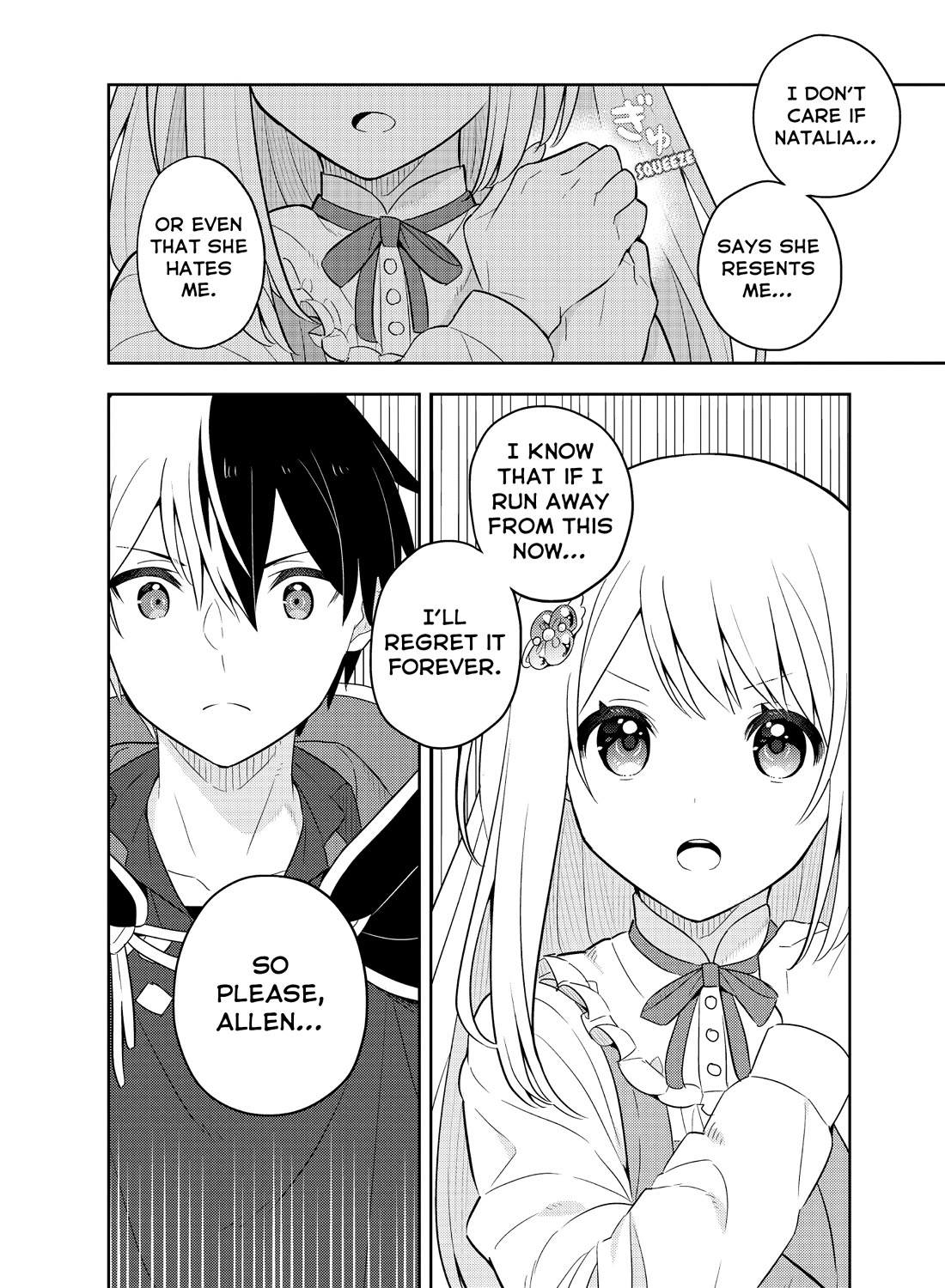Konyaku Haki Sareta Reijo Wo Hirotta Ore Ga, Ikenai Koto Wo Oshiekomu Oishi Mono Wo Tabesasete Oshare Wo Sasete, Sekaichi Shiawasena Shojo Ni Produce! Chapter 49 page 31 - Chapter 49: Natalia Evans