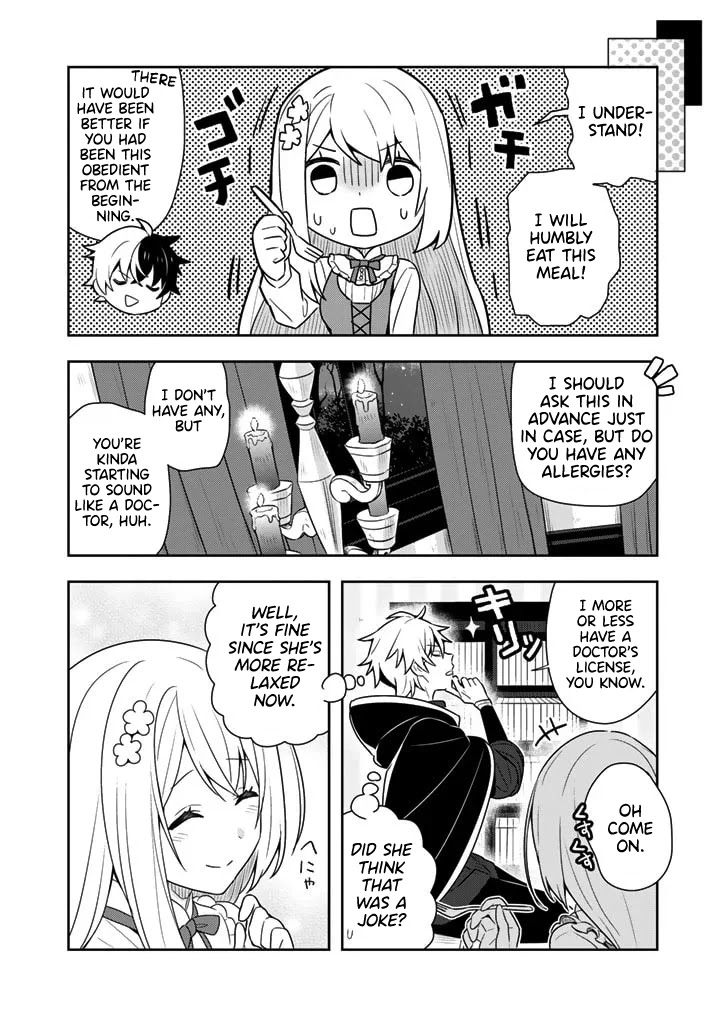 Konyaku Haki Sareta Reijo Wo Hirotta Ore Ga, Ikenai Koto Wo Oshiekomu Oishi Mono Wo Tabesasete Oshare Wo Sasete, Sekaichi Shiawasena Shojo Ni Produce! Chapter 5 page 1 - Chapter 5