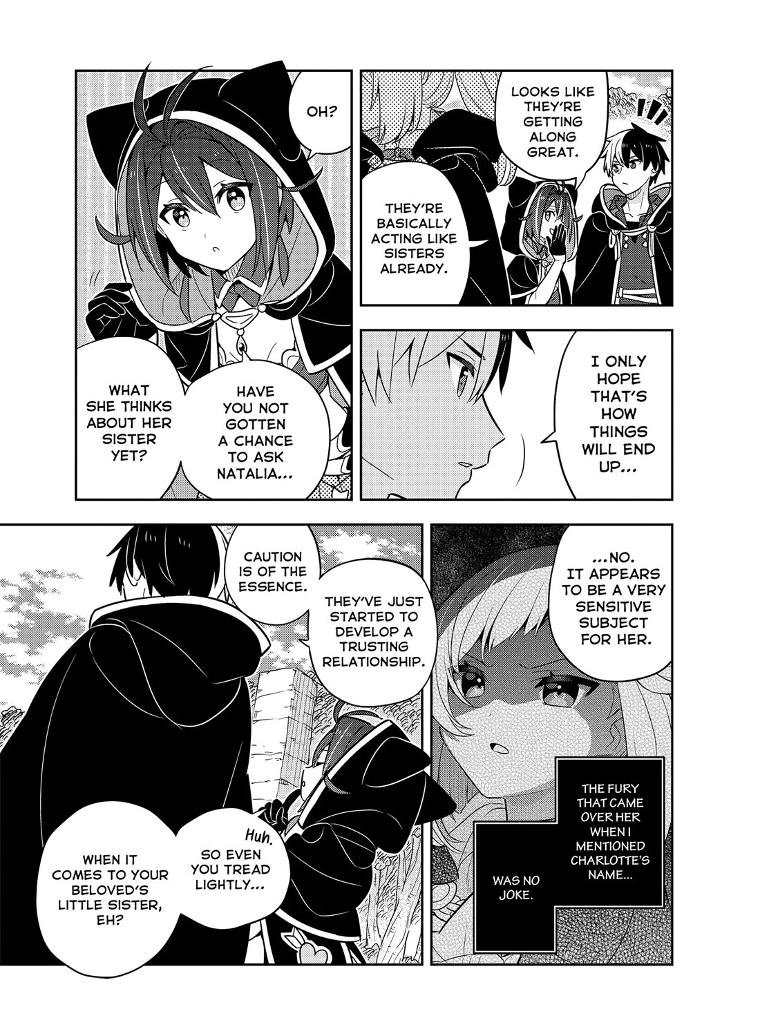Konyaku Haki Sareta Reijo Wo Hirotta Ore Ga, Ikenai Koto Wo Oshiekomu Oishi Mono Wo Tabesasete Oshare Wo Sasete, Sekaichi Shiawasena Shojo Ni Produce! Chapter 52 page 26 - Chapter 52: The Evans Sisters