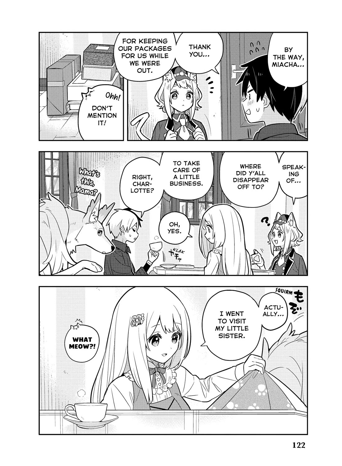 Konyaku Haki Sareta Reijo Wo Hirotta Ore Ga, Ikenai Koto Wo Oshiekomu Oishi Mono Wo Tabesasete Oshare Wo Sasete, Sekaichi Shiawasena Shojo Ni Produce! Chapter 55 page 8 - Chapter 55: Miacha's Wish