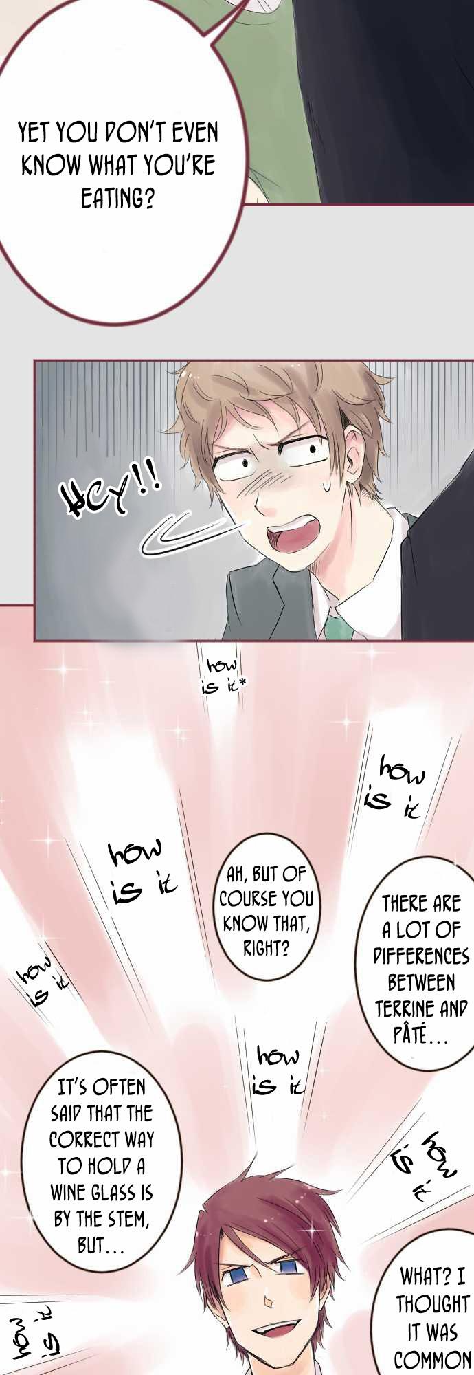 Koodori no Hitosara Chapter 1 page 13 - Chapter 1: Prosciutto and Wine