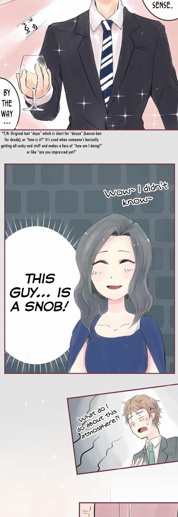 Koodori no Hitosara Chapter 1 page 14 - Chapter 1: Prosciutto and Wine