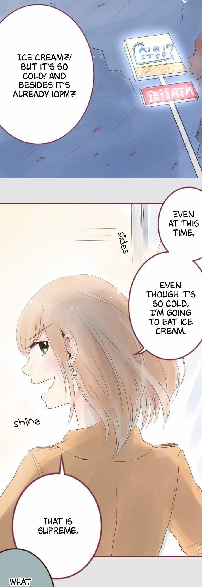 Koodori no Hitosara Chapter 2 page 4 - Chapter 2: Ice Cream and Beer