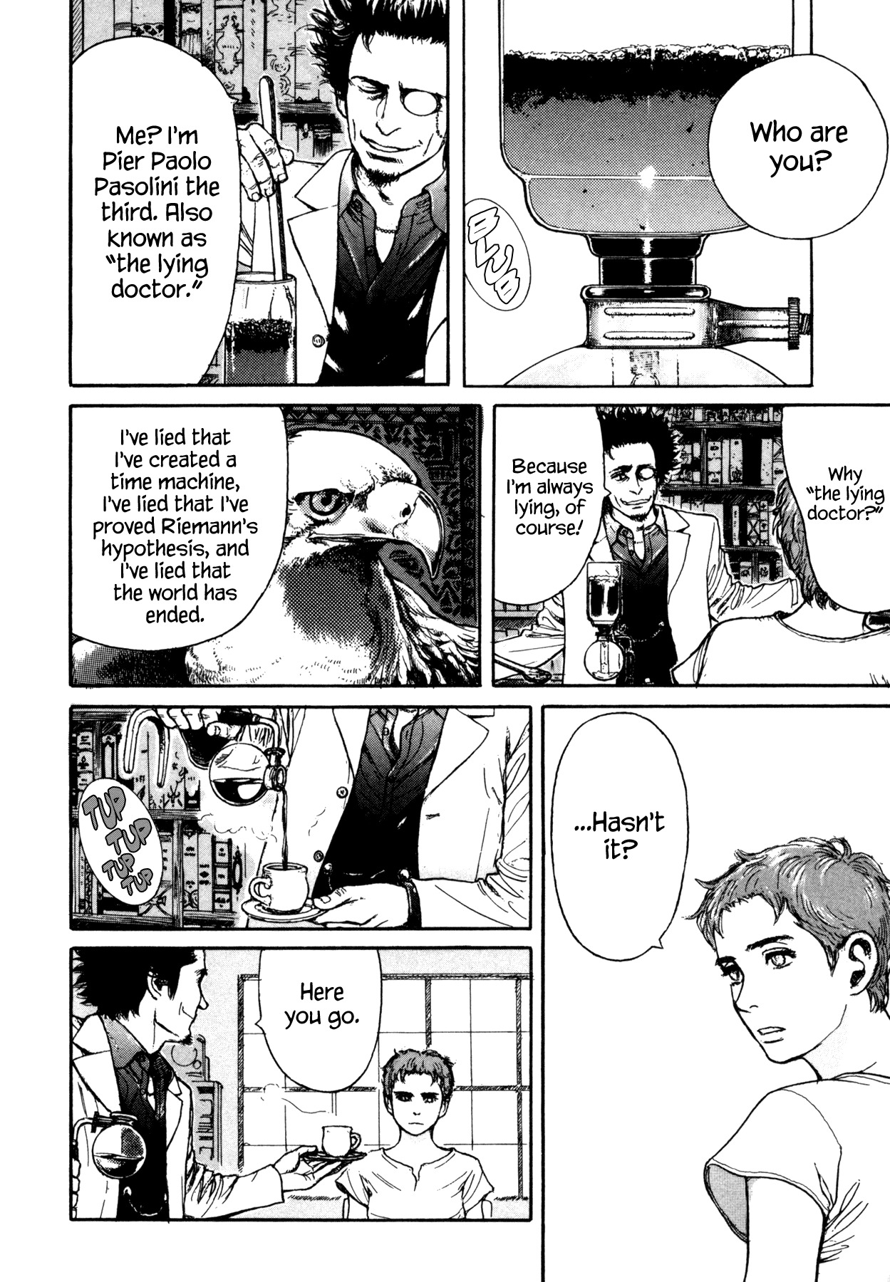 Koohii Jikan Chapter 16 page 8 - Chapter 16: The Lying Doctor