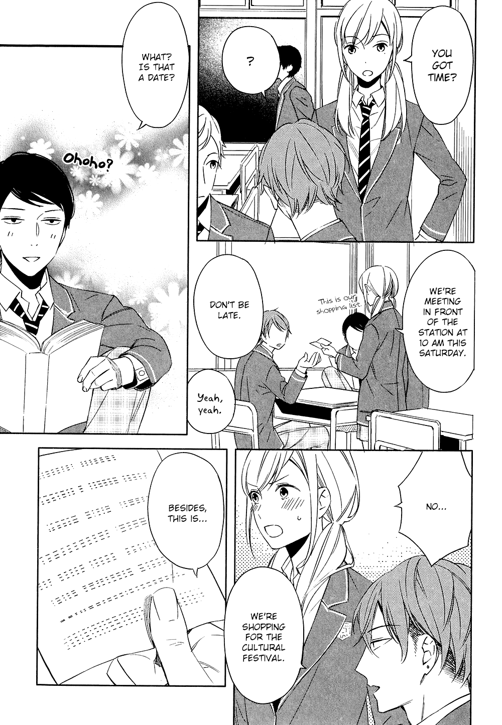 Kore ga Koi na Wake ga Nai Chapter 3 page 12 - Chapter 3