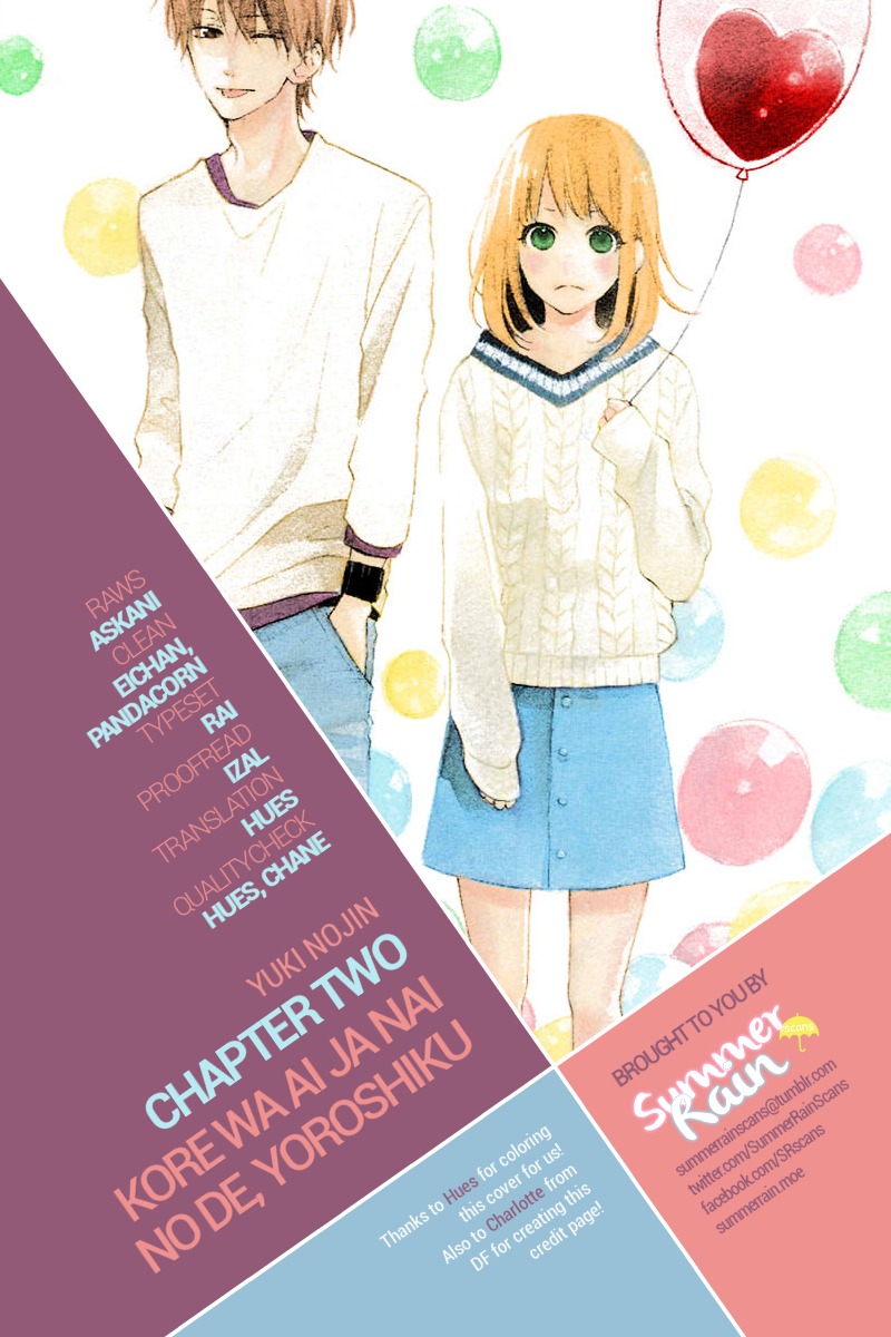 Kore wa Ai ja Nai no de, Yoroshiku Chapter 2 page 43 - Chapter 2