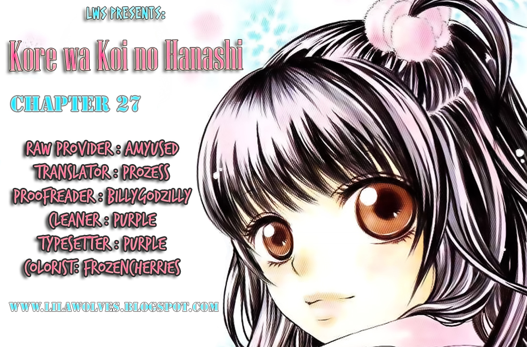 Kore wa Koi no Hanashi Chapter 27 page 36 - Chapter 27