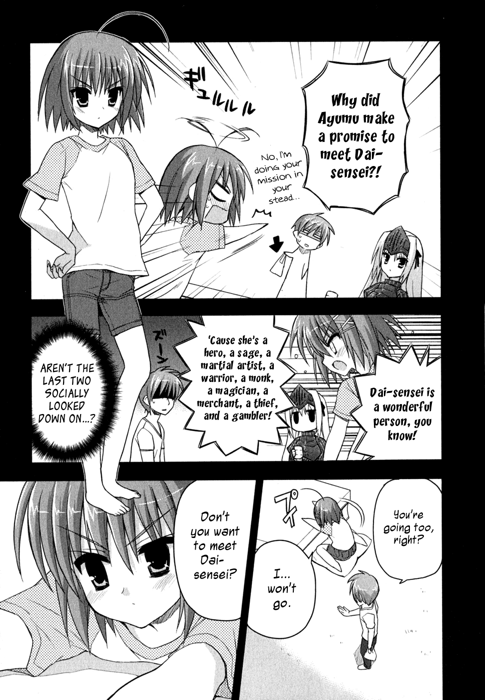 Kore wa Zombie desu ka? Chapter 6 page 28 - Chapter 6: Ayumu Would Be a Pig
