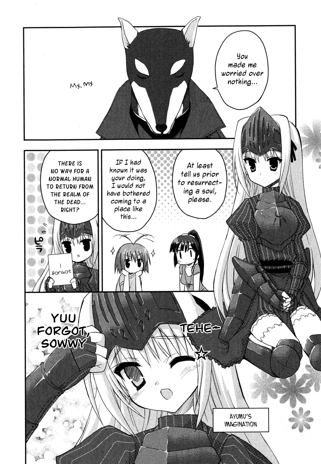 Kore wa Zombie desu ka? Chapter 6 page 9 - Chapter 6: Ayumu Would Be a Pig