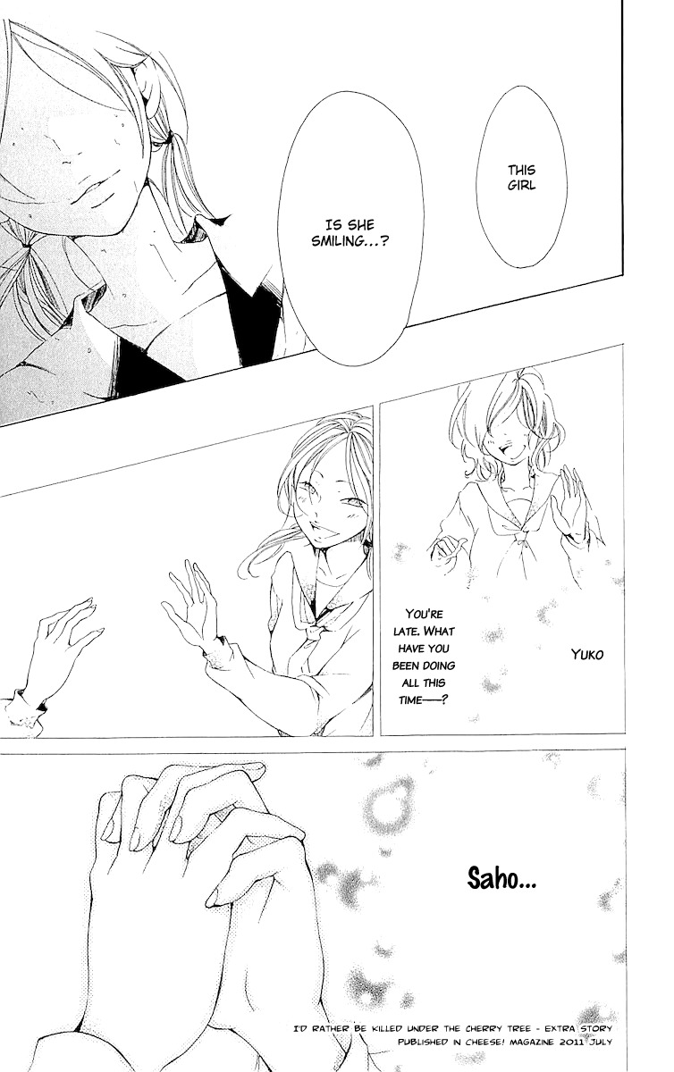 Korosareru nara, Isso Sakura no Ki no Shita de Chapter 4 page 36 - Chapter 4: I'd Rather be Killed Under the Cherry Tree