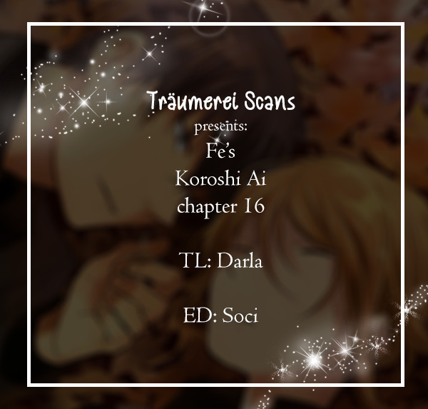 Koroshi Ai Chapter 16 page 1 - Chapter 16: Who Are You?
