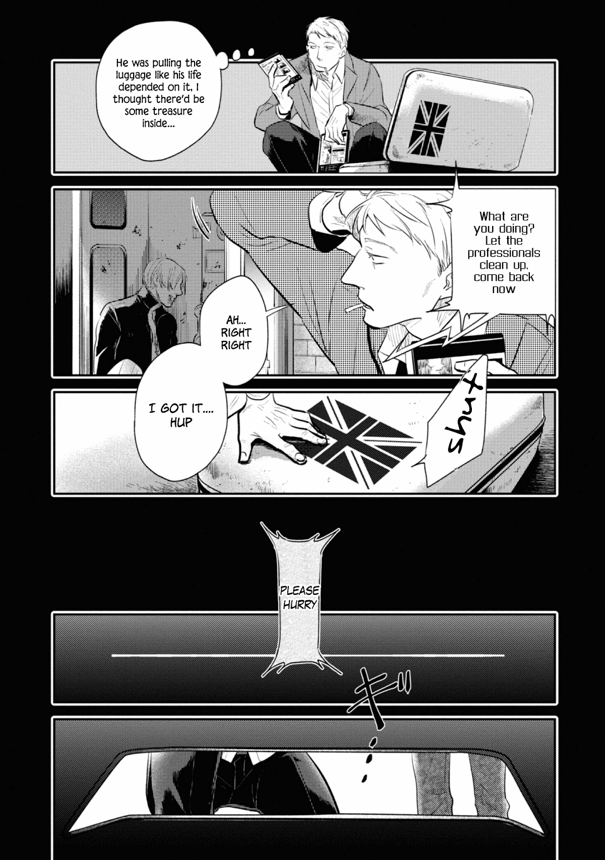 Koroshi Ai Chapter 35 page 27 - Chapter 35: Suitcase