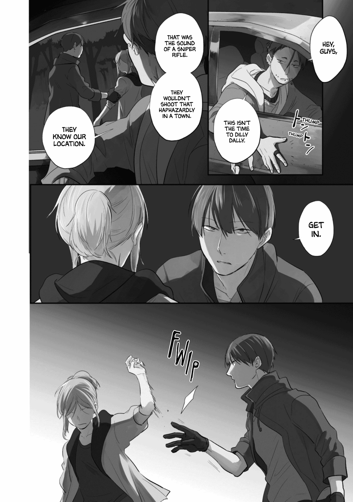 Koroshi Ai Chapter 46 page 4 - Chapter 46: Shooting