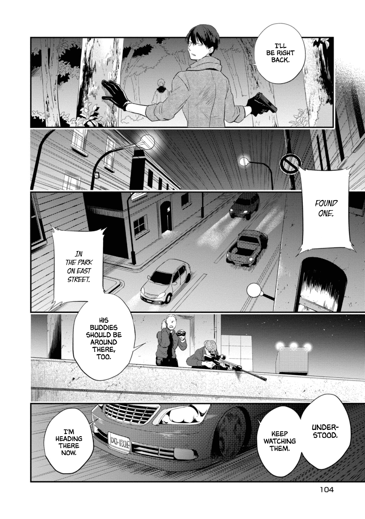 Koroshi Ai Chapter 46 page 6 - Chapter 46: Shooting