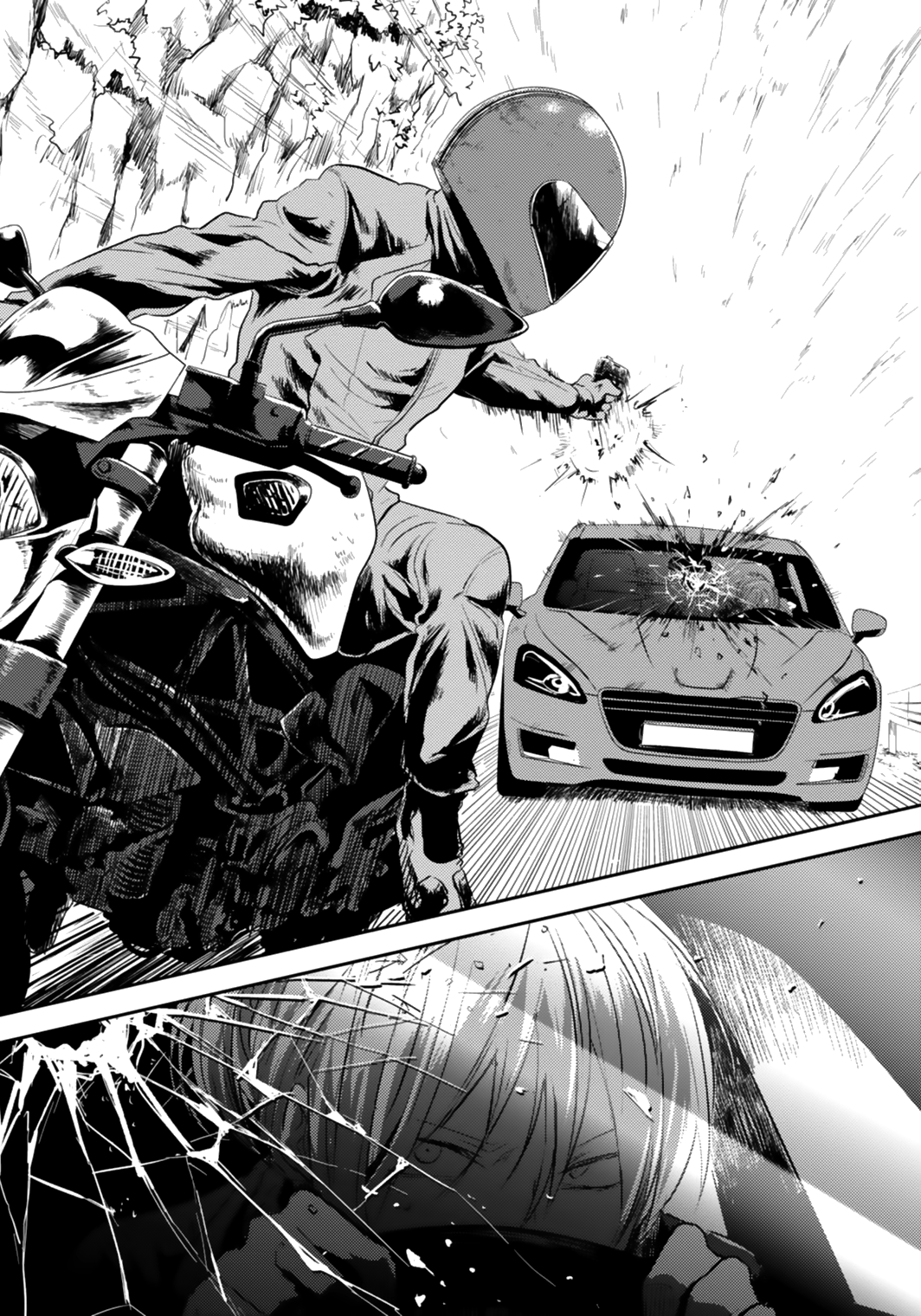 Koroshi Ai Chapter 5 page 13 - Chapter 5 : Car Chase