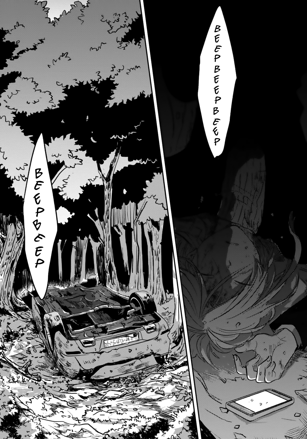 Koroshi Ai Chapter 5 page 22 - Chapter 5 : Car Chase