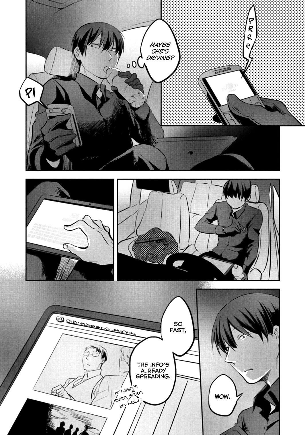 Koroshi Ai Chapter 5 page 5 - Chapter 5 : Car Chase