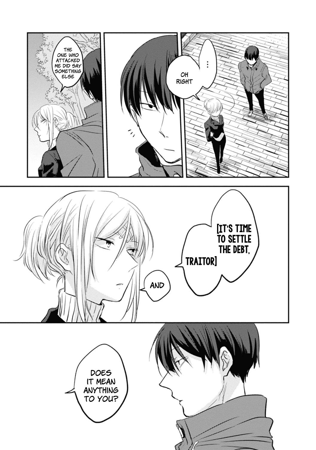 Koroshi Ai Chapter 8 page 14 - Chapter 8: Traitor
