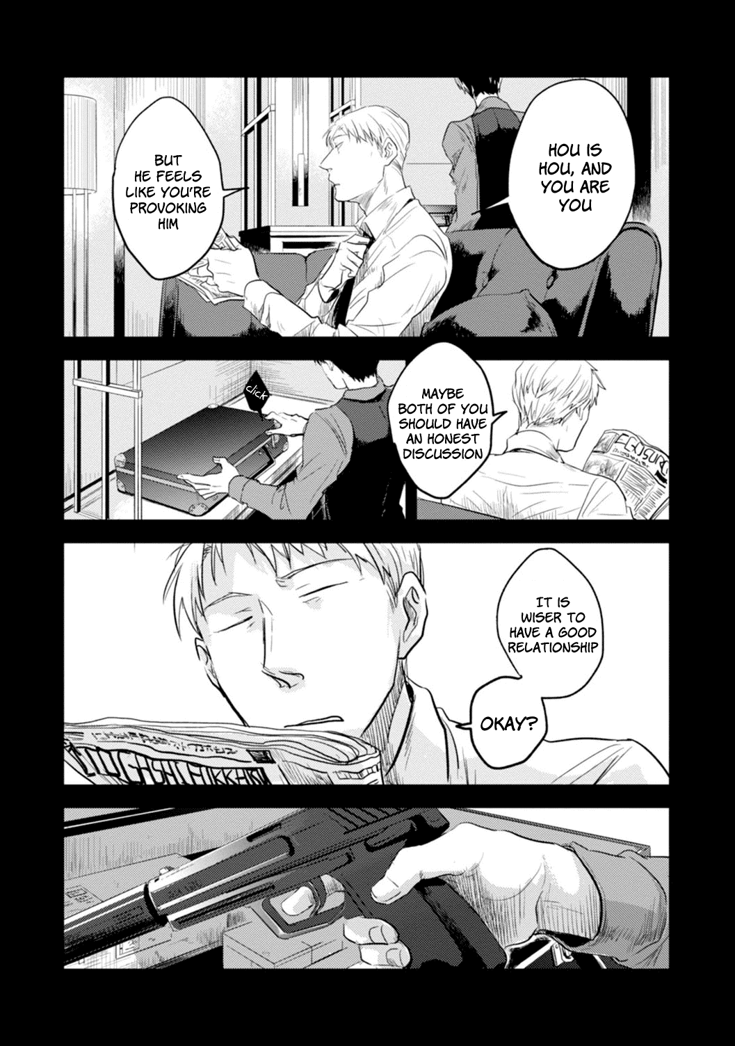 Koroshi Ai Chapter 8 page 22 - Chapter 8: Traitor