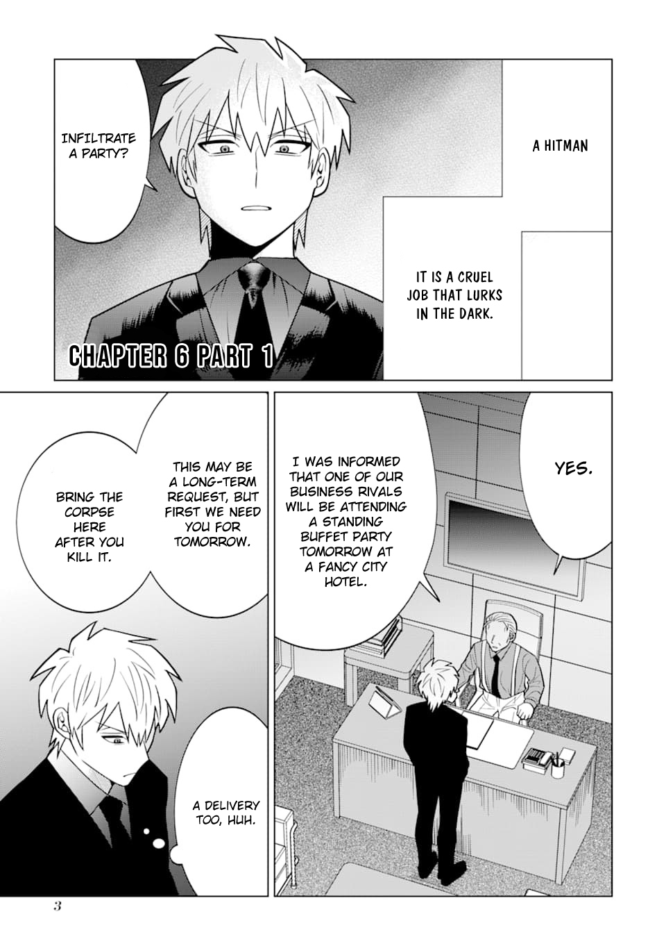 Koroshiya Datte Mimamoritai Chapter 6 page 2 - Chapter 6