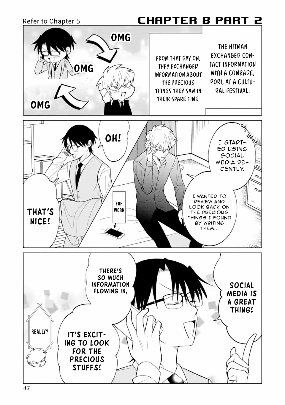Koroshiya Datte Mimamoritai Chapter 8 page 6 - Chapter 8