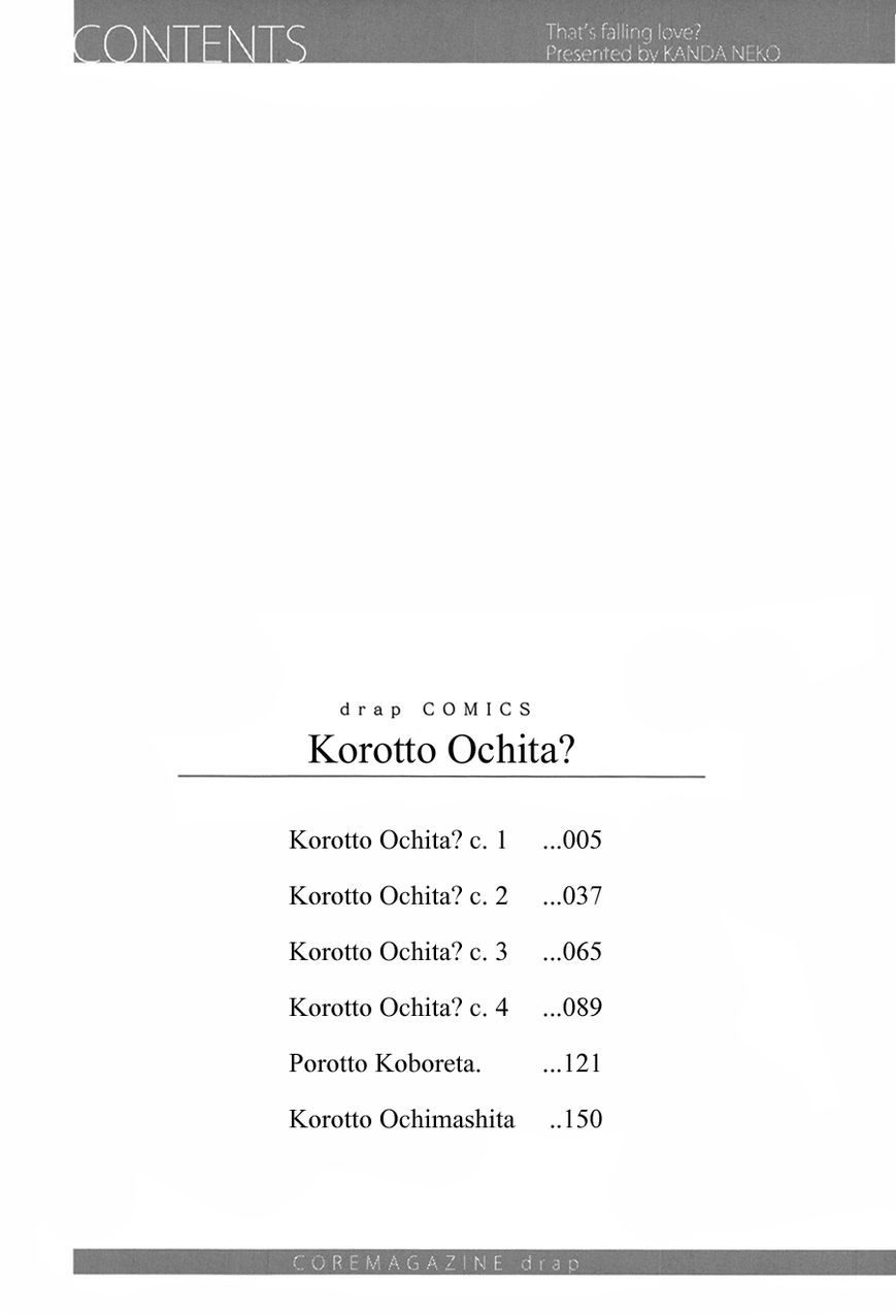 Korotto Ochita? Chapter 1 page 6 - Chapter 1
