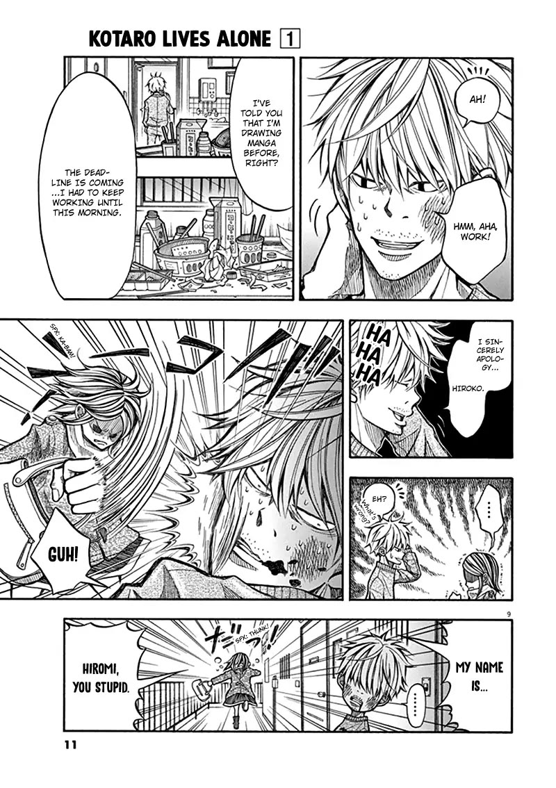 Kotaro Lives Alone Chapter 1 page 8 - Chapter 1