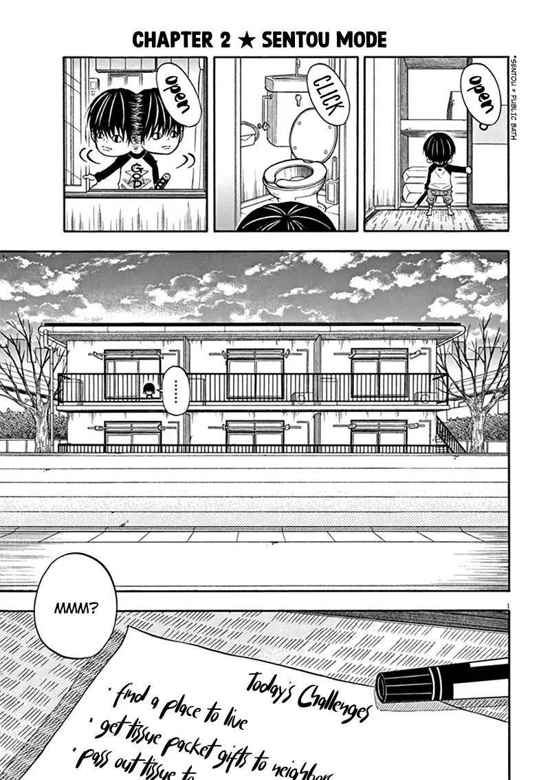Kotaro Lives Alone Chapter 2 page 1 - Chapter 2