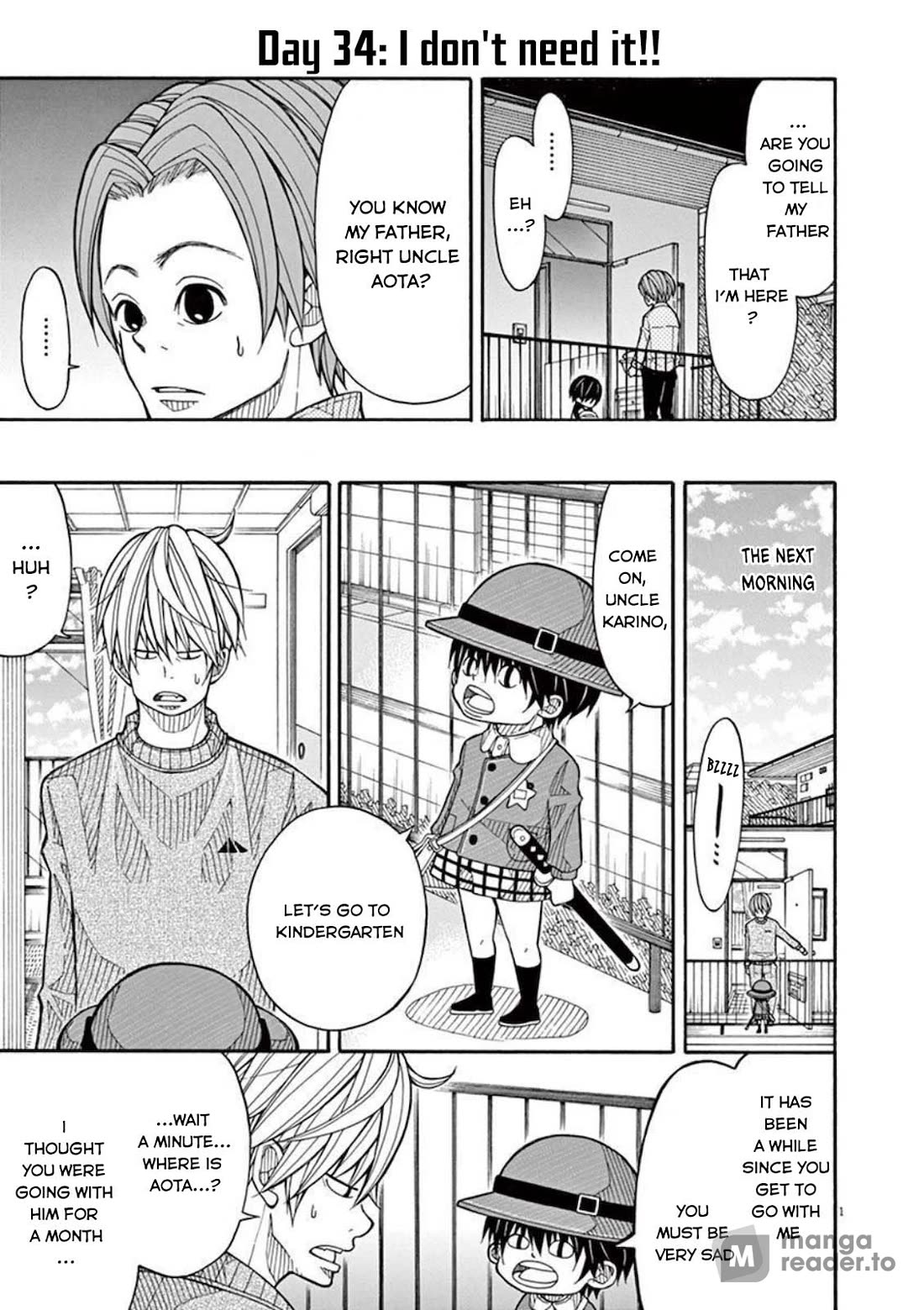 Kotaro Lives Alone Chapter 34 page 1 - Chapter 34