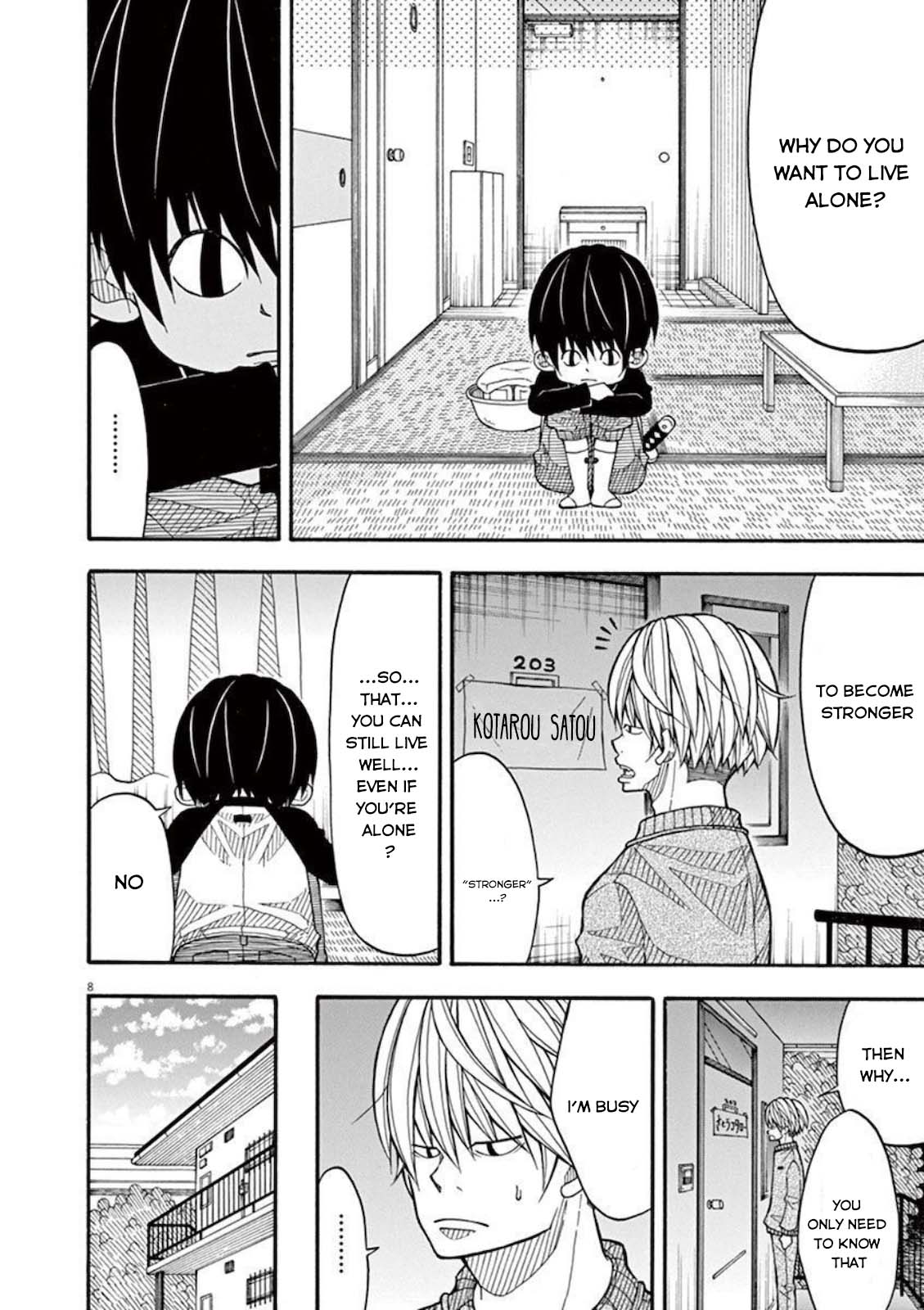 Kotaro Lives Alone Chapter 34 page 8 - Chapter 34