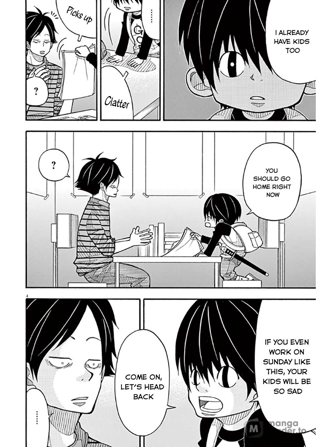 Kotaro Lives Alone Chapter 36 page 4 - Chapter 36