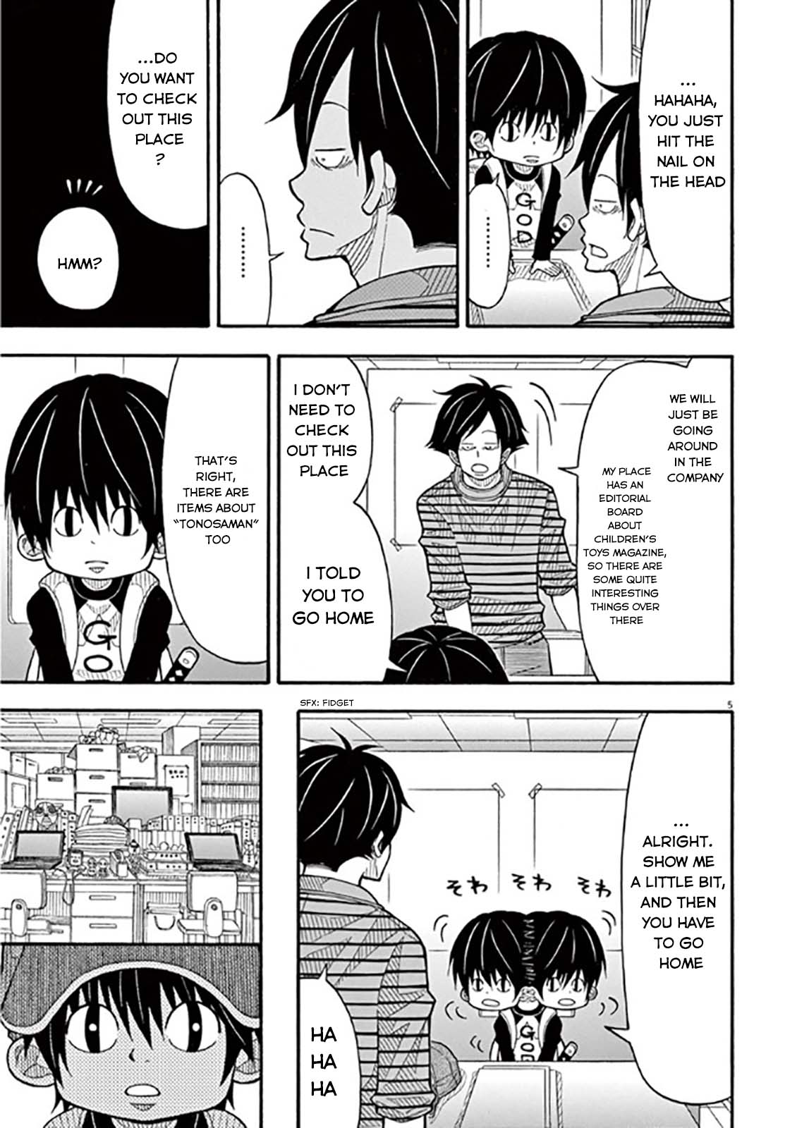 Kotaro Lives Alone Chapter 36 page 5 - Chapter 36