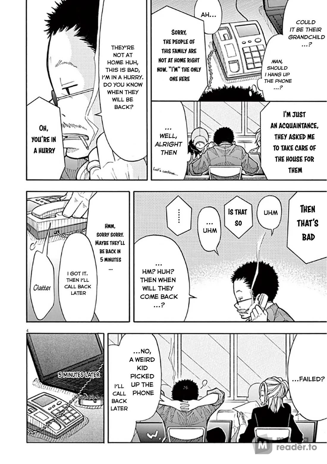 Kotaro Lives Alone Chapter 39 page 4 - Chapter 39