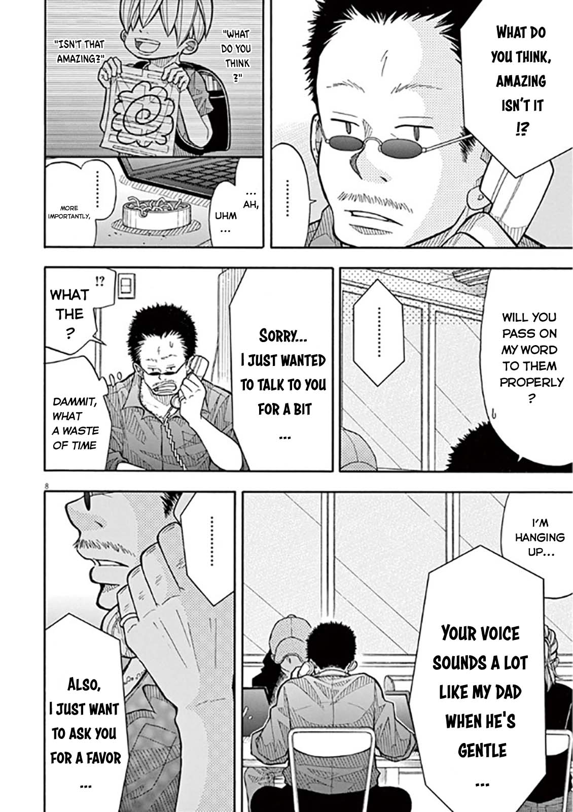 Kotaro Lives Alone Chapter 39 page 8 - Chapter 39