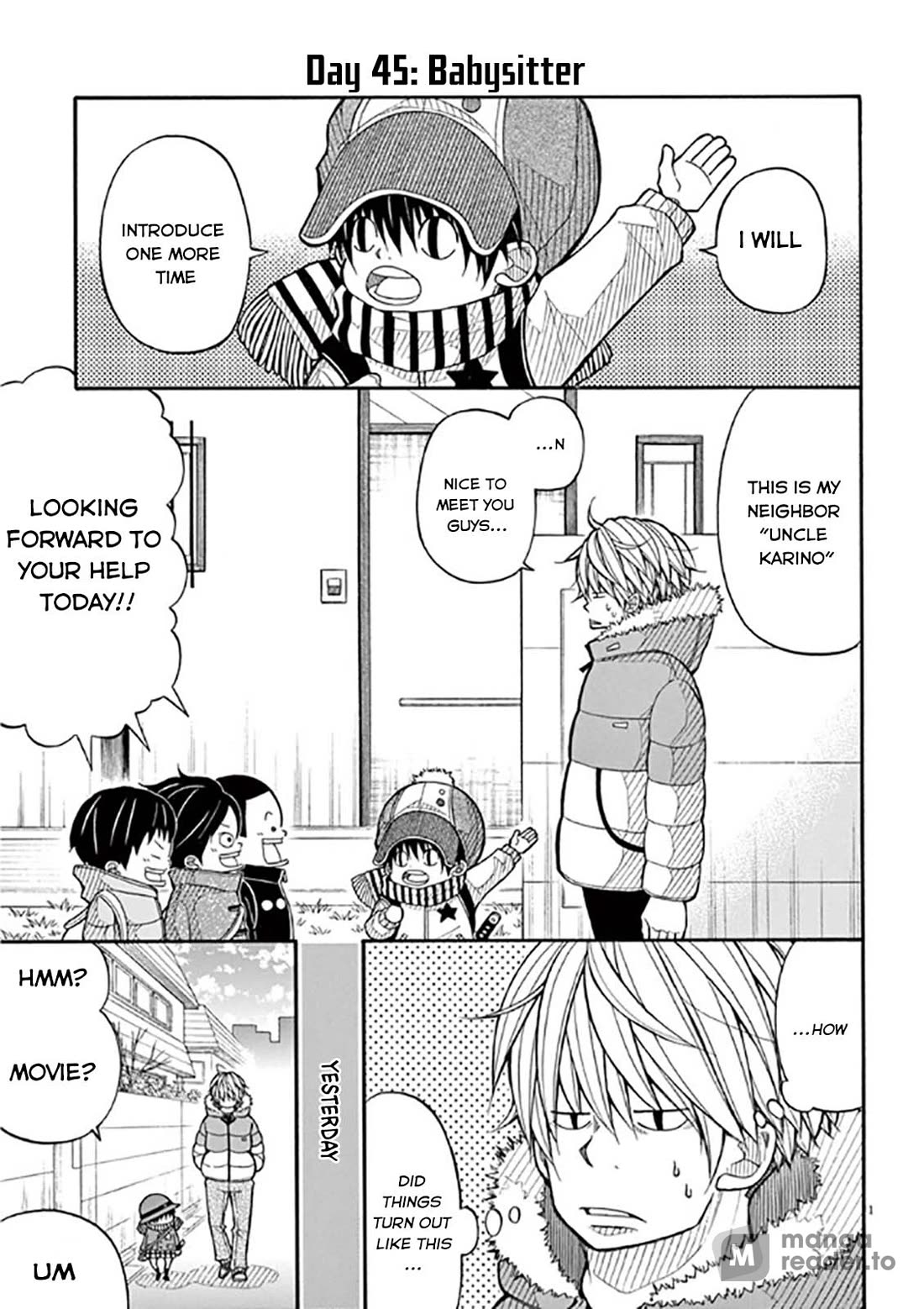 Kotaro Lives Alone Chapter 45 page 1 - Chapter 45