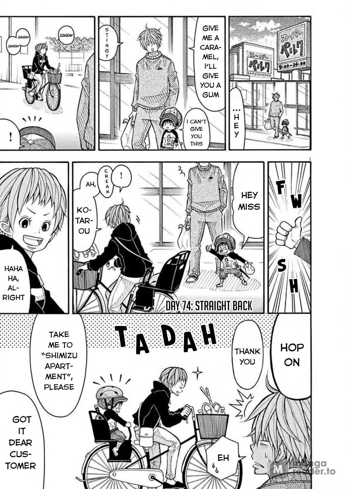 Kotaro Lives Alone Chapter 74 page 1 - Chapter 74