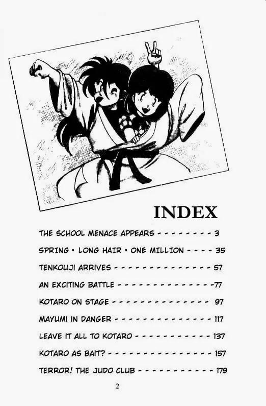 Kotaro Makaritoru Chapter 1 page 1 - Chapter 1: The School Menace Appears