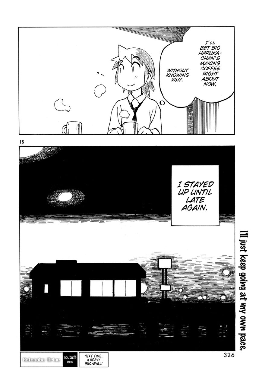 Kotonoba Drive Chapter 22 page 16 - Chapter 22 : The Two Coffees