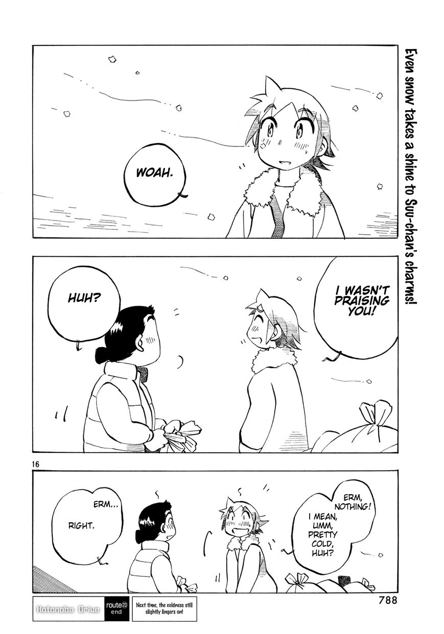 Kotonoba Drive Chapter 23 page 16 - Chapter 23 : The Fragrant Snow