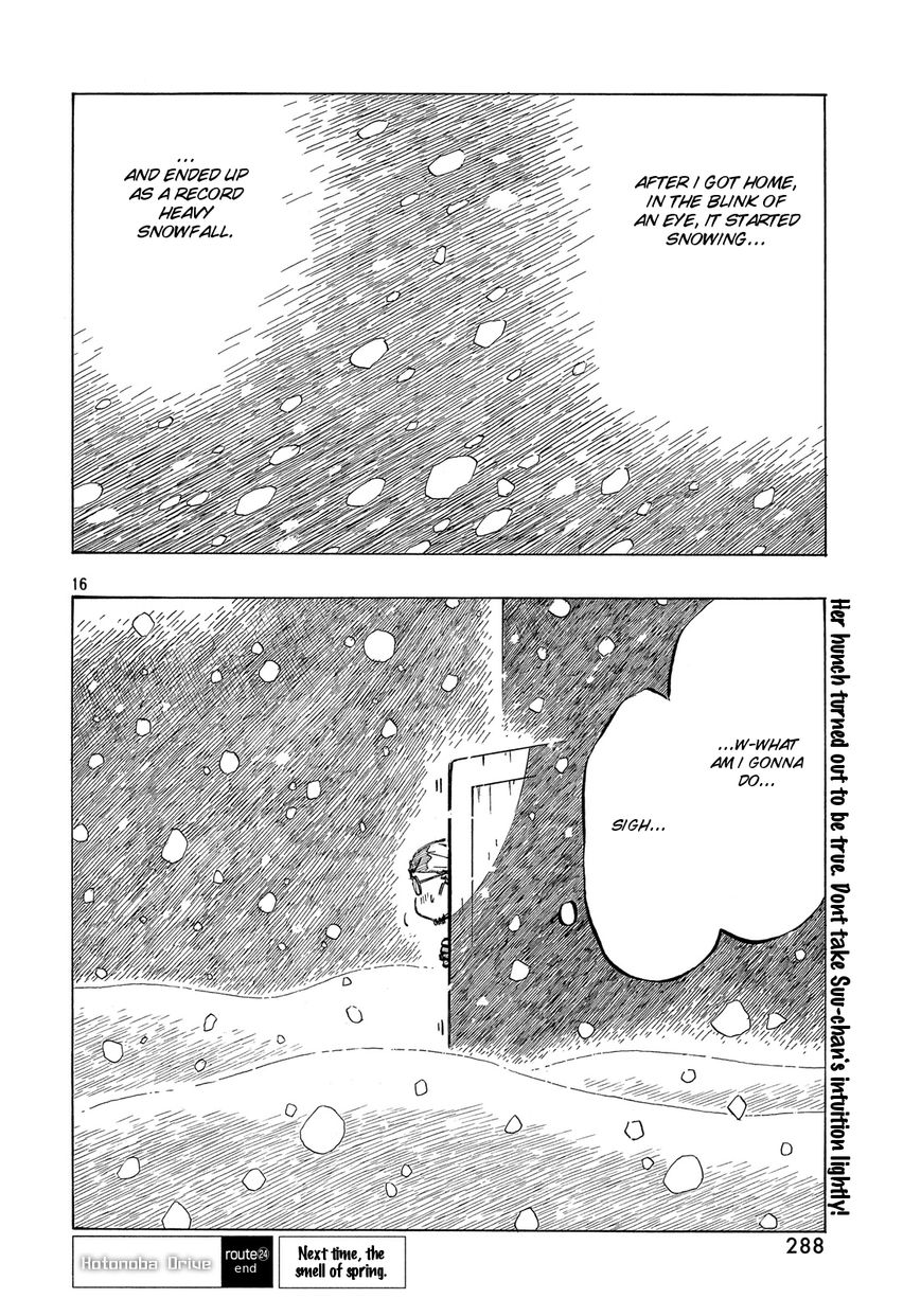 Kotonoba Drive Chapter 24 page 16 - Chapter 24 : The Day of Looking Lively