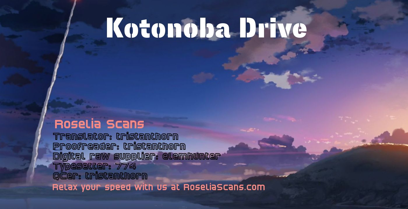 Kotonoba Drive Chapter 24 page 17 - Chapter 24 : The Day of Looking Lively