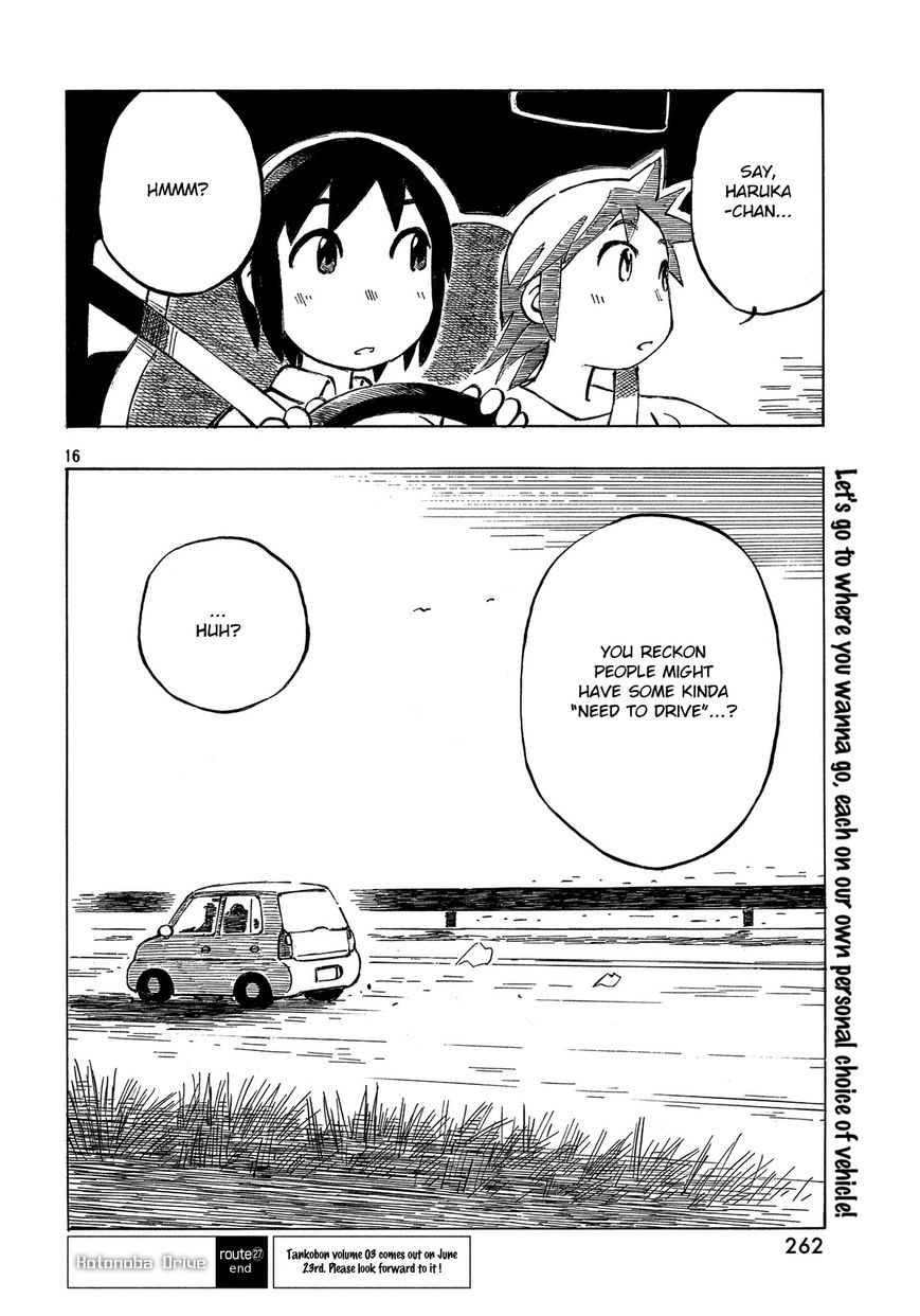 Kotonoba Drive Chapter 27 page 16 - Chapter 27 : Horsefly Driver