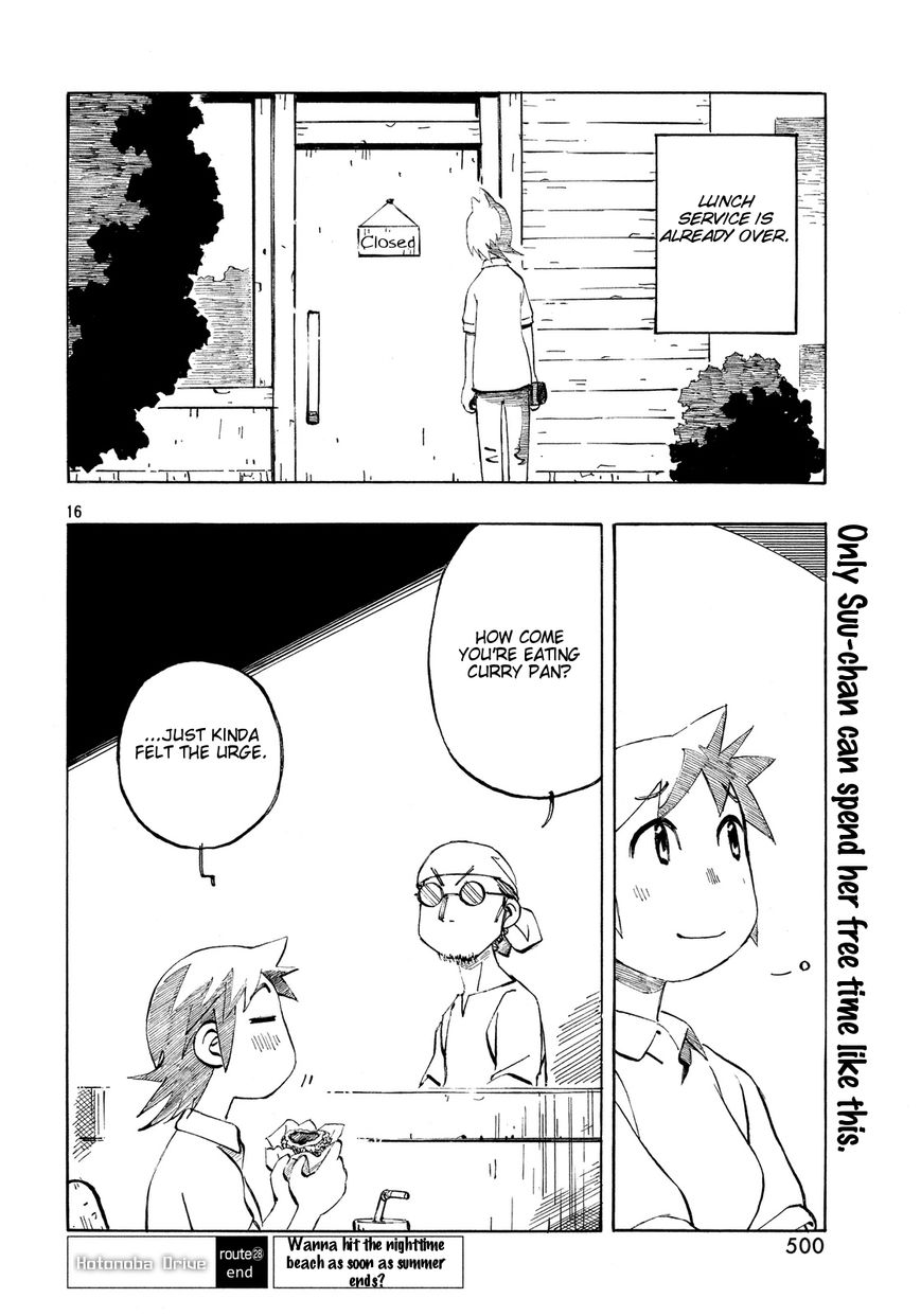 Kotonoba Drive Chapter 28 page 16 - Chapter 28 : The Black Forest