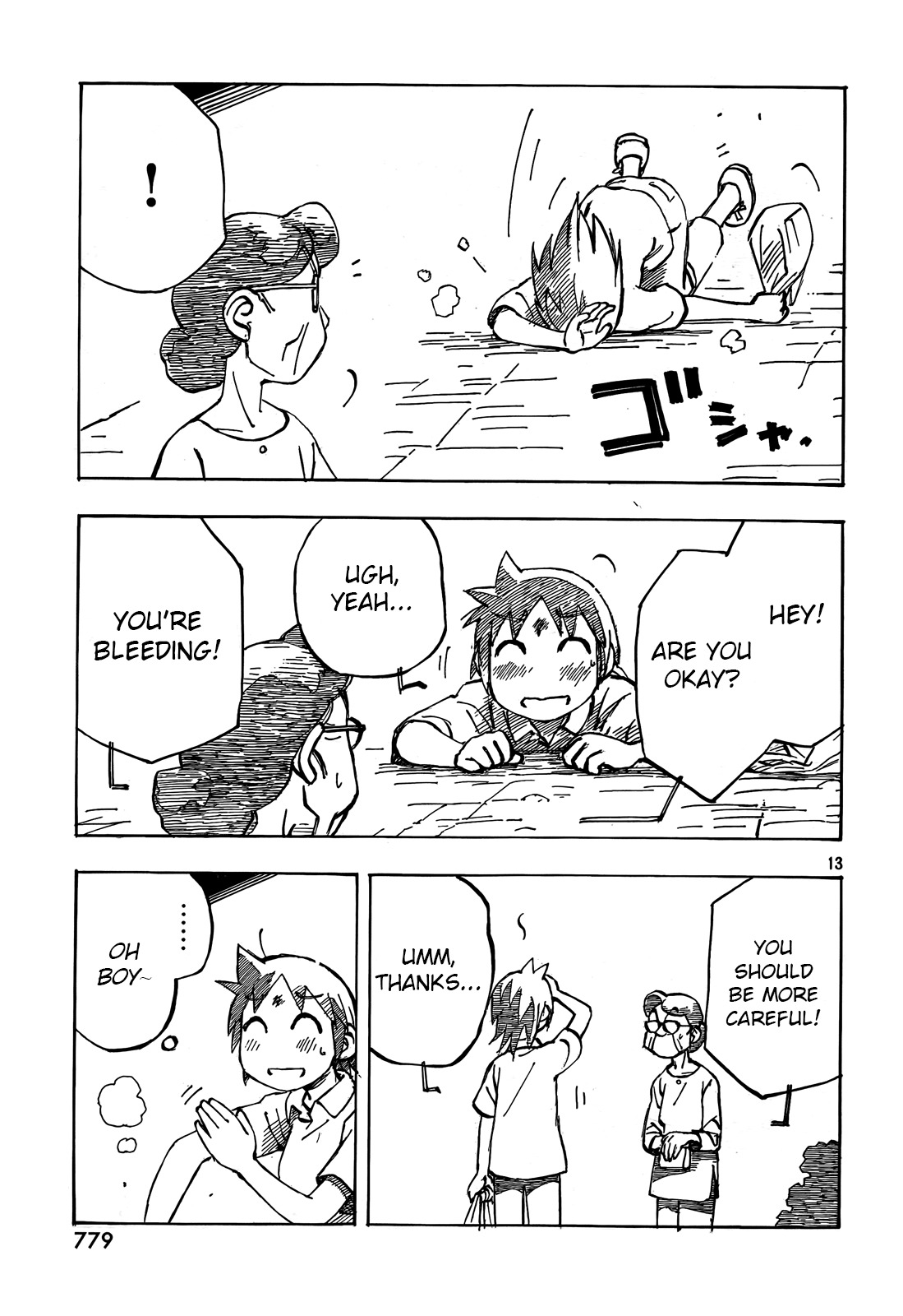 Kotonoba Drive Chapter 31 page 13 - Chapter 31: That Hill