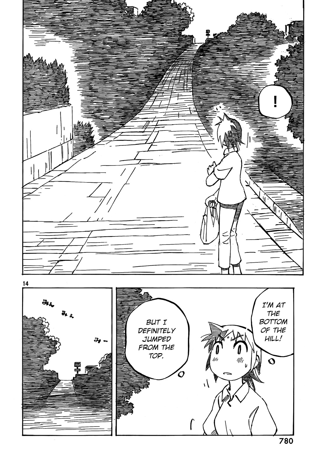 Kotonoba Drive Chapter 31 page 14 - Chapter 31: That Hill