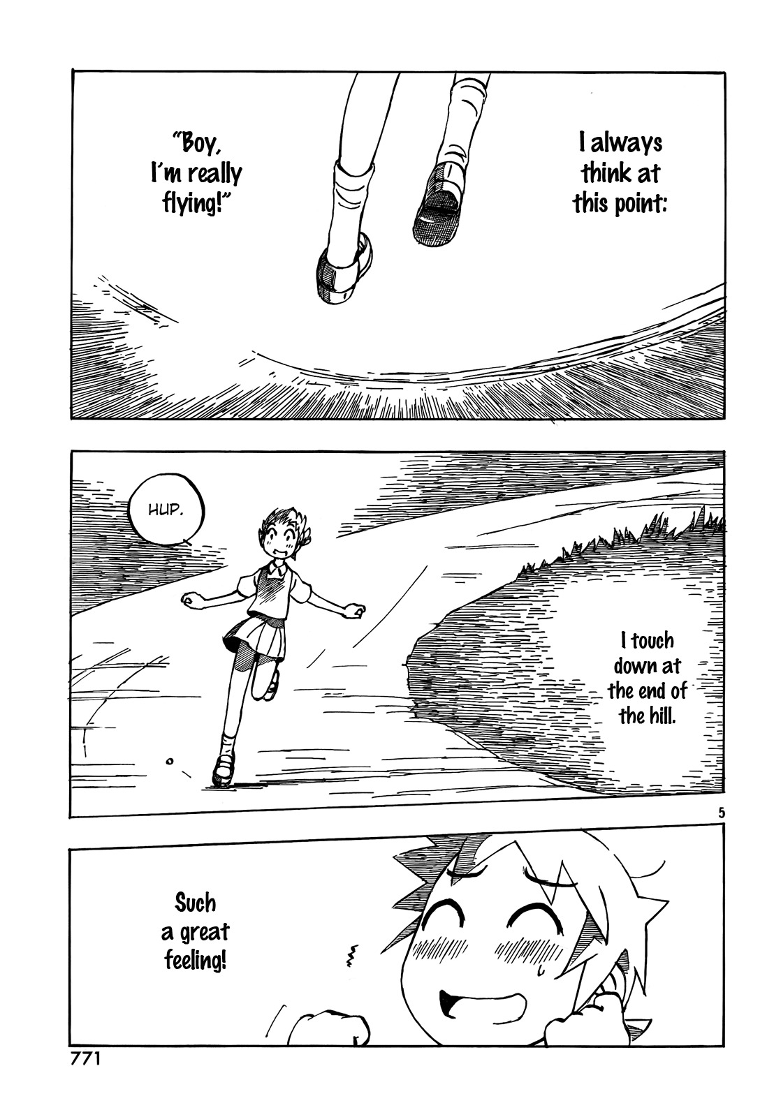 Kotonoba Drive Chapter 31 page 5 - Chapter 31: That Hill