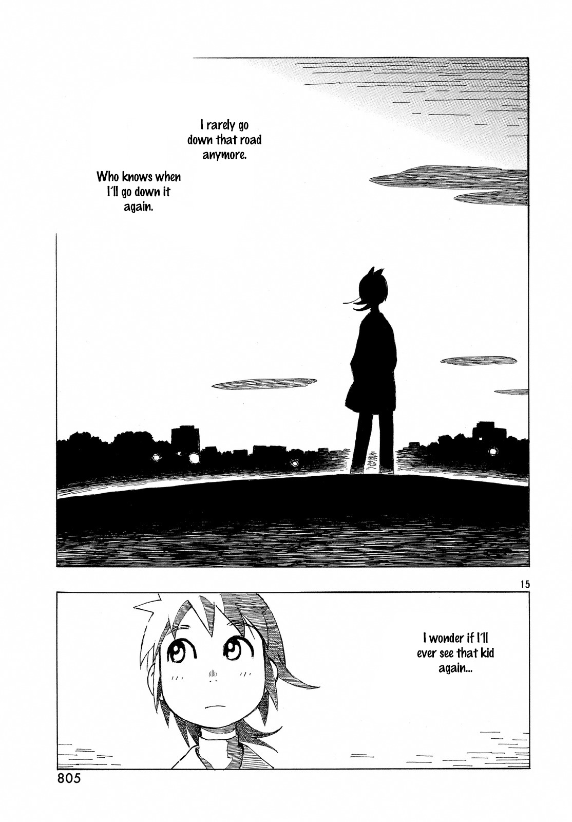 Kotonoba Drive Chapter 33 page 15 - Chapter 33: The Avenue of Black Trees