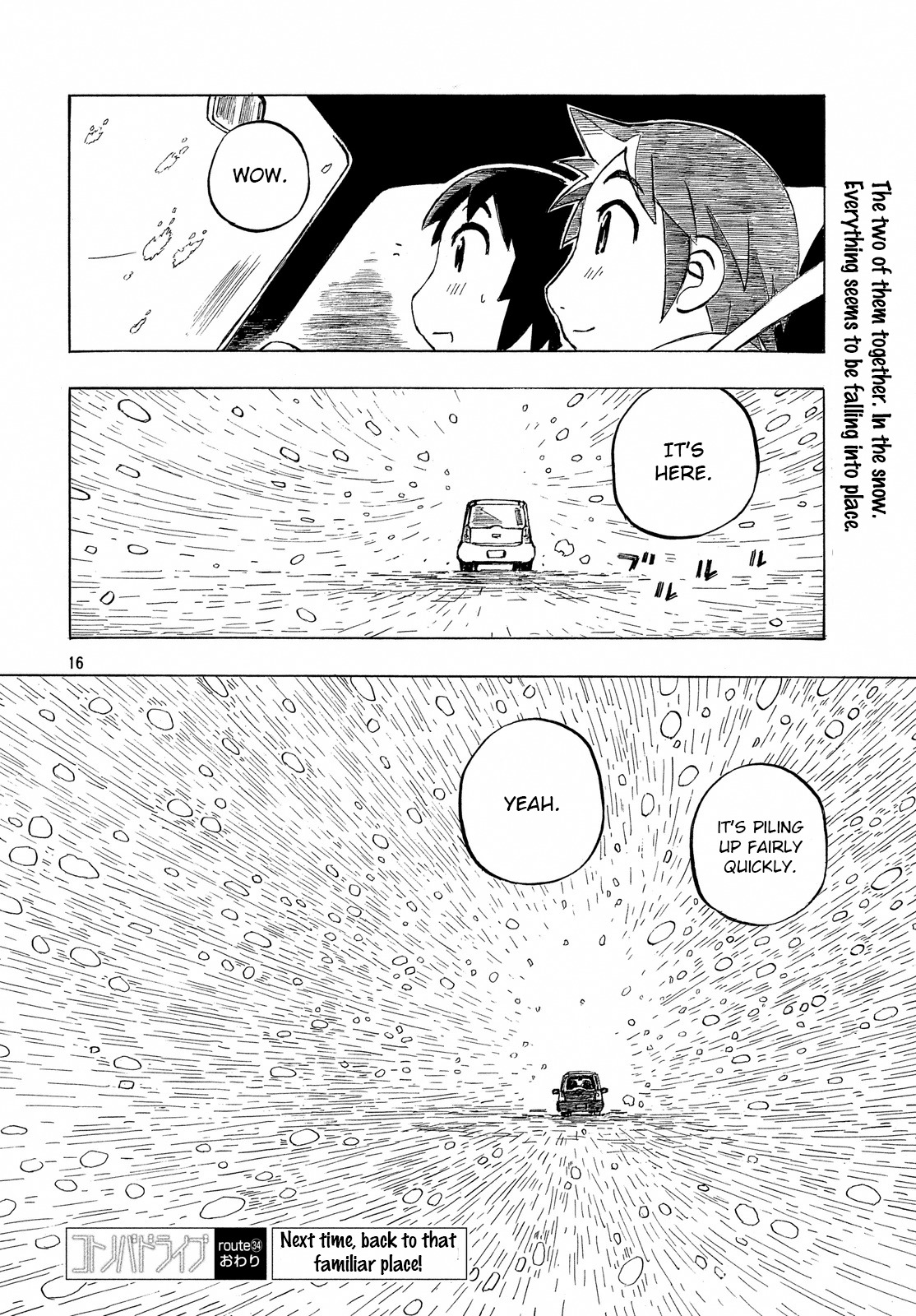 Kotonoba Drive Chapter 34 page 16 - Chapter 34: Haruka-chan