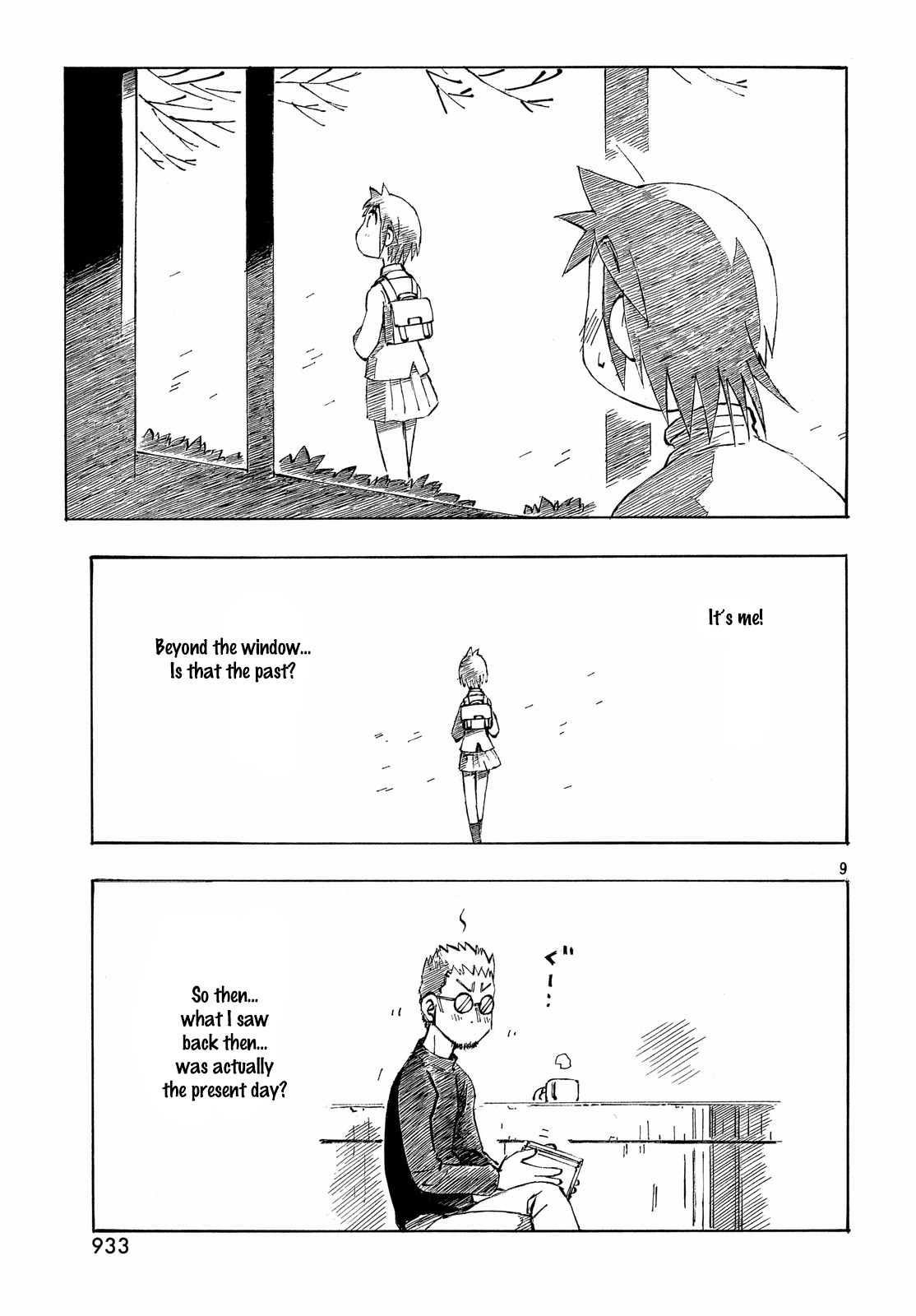 Kotonoba Drive Chapter 35 page 9 - Chapter 35: Lamp