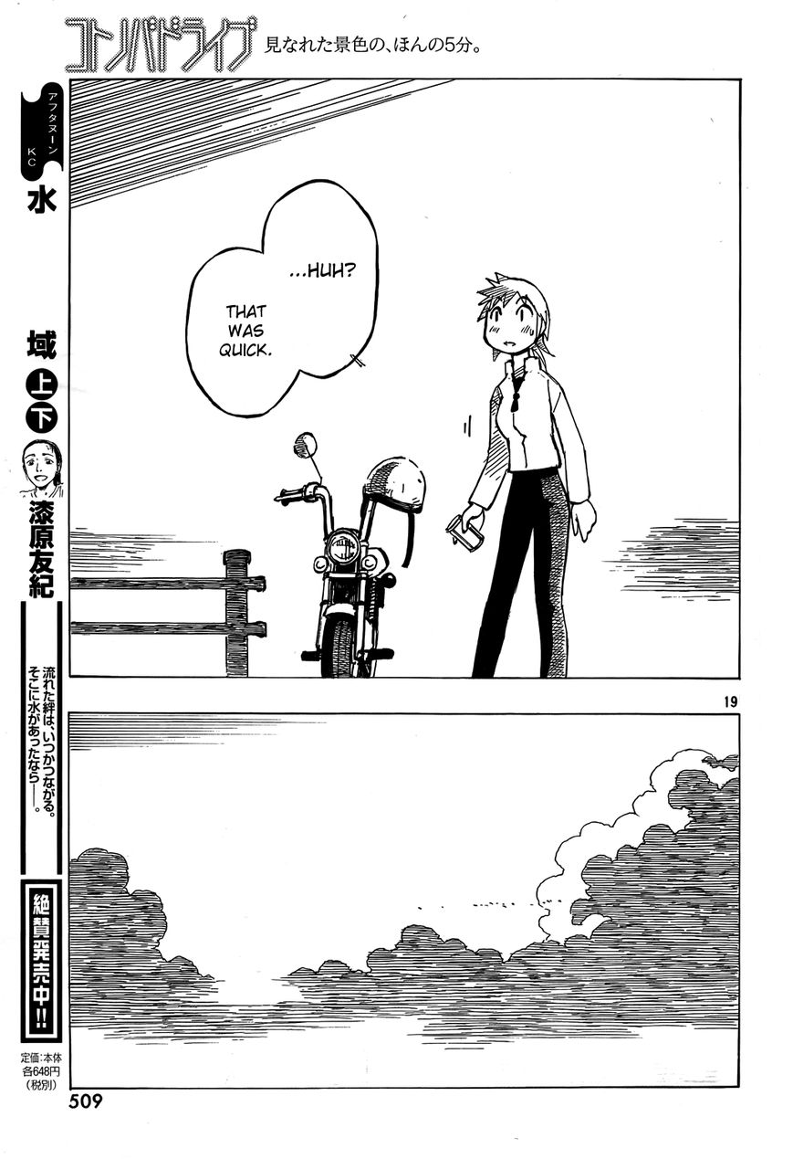 Kotonoba Drive Chapter 5 page 19 - Chapter 5 : The Birds on the Power Cable